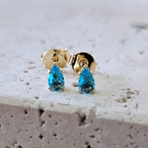 Brinco Gotinha Azul