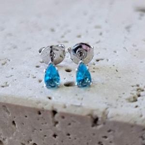 Brinco Gotinha Azul