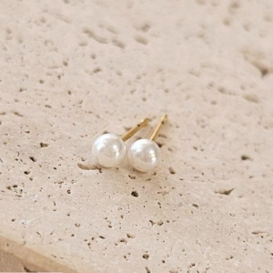 Brinco Pérola 3mm