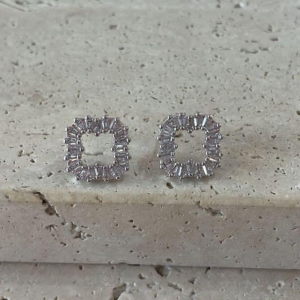 Brinco Van Cleef Navetes Cristal