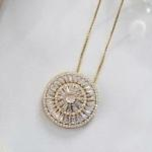 Gargantilha Mandala Cravejada Navete