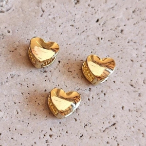 Pingente Coração Vazado (1,0x0,7cm)
