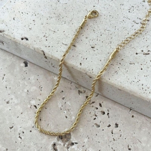 Pulseira Cordão Baiano 2mm 18cm