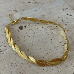 Pulseira Fita Trançada