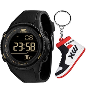 Relogio de Pulso X-Wacth Digital com Chaveiro