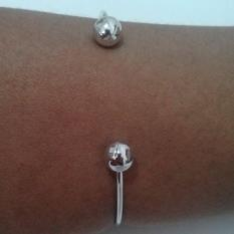Bracelete Bola Lisa Vasada R