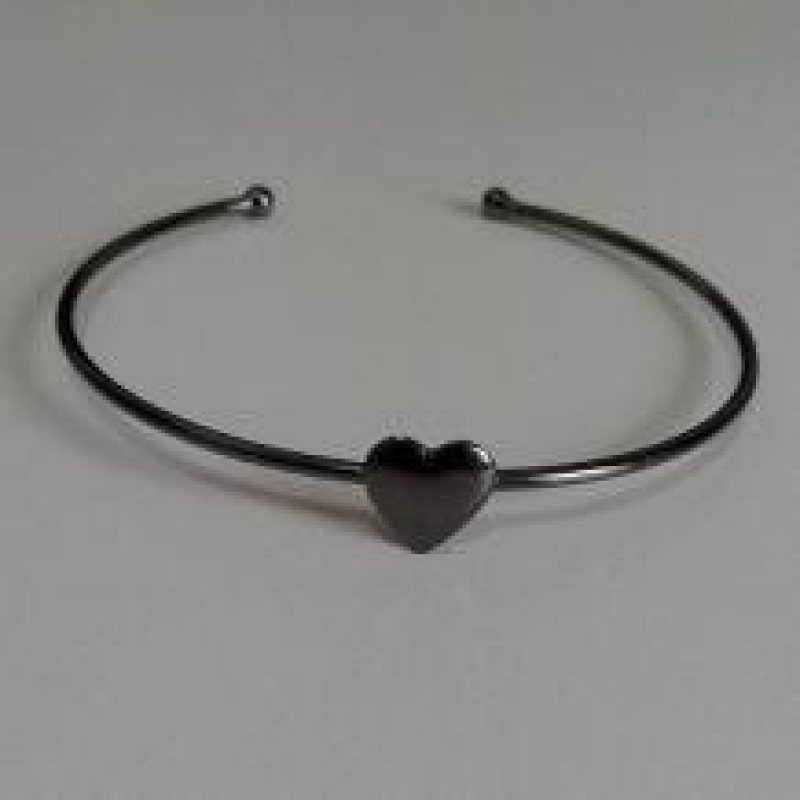 Bracelete coração Central G