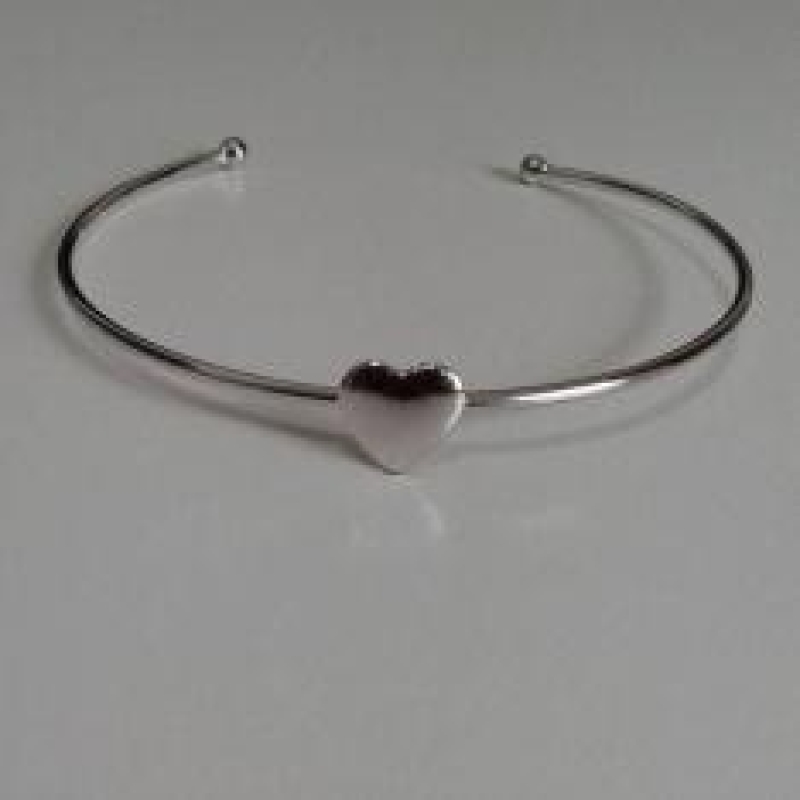 Bracelete coração Central R
