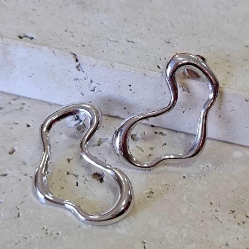 Brinco Organico Oval Medio