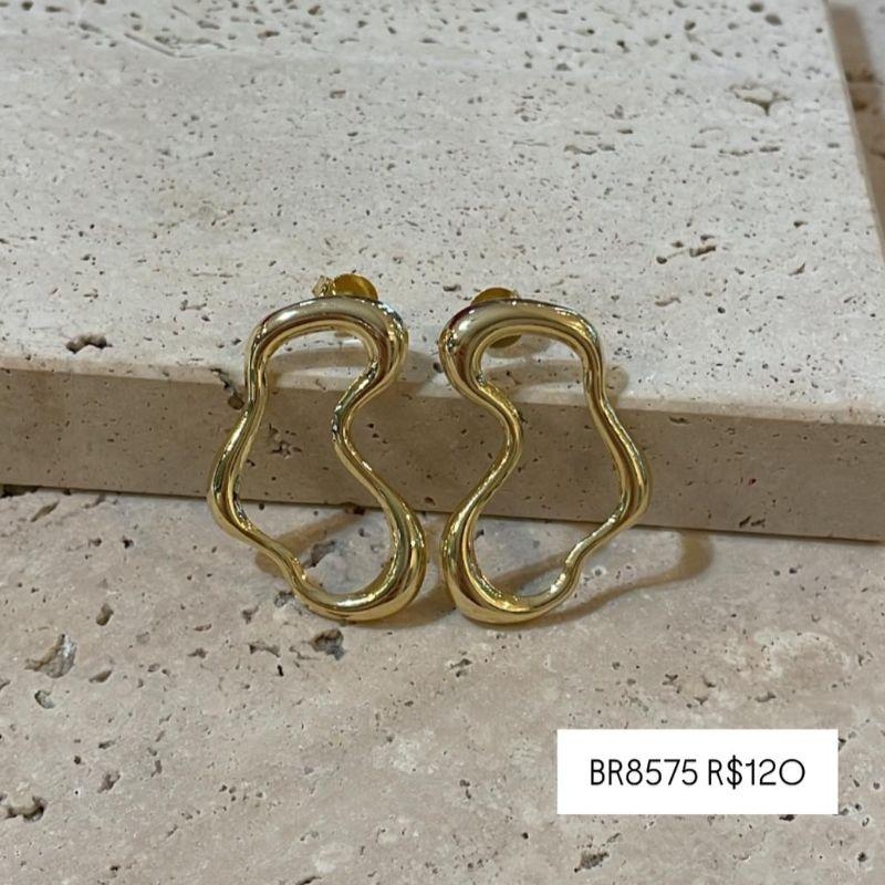 Brinco Organico Oval Medio