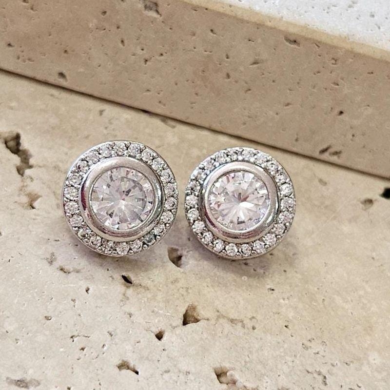 Brinco Pizza com Zirconia no Centro