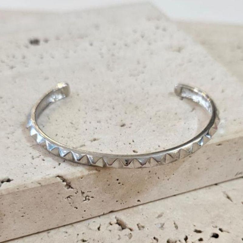 Bracelete Relevo Aro Aberto