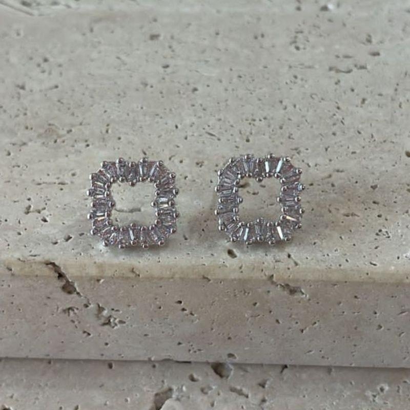 Brinco Van Cleef Navetes Cristal