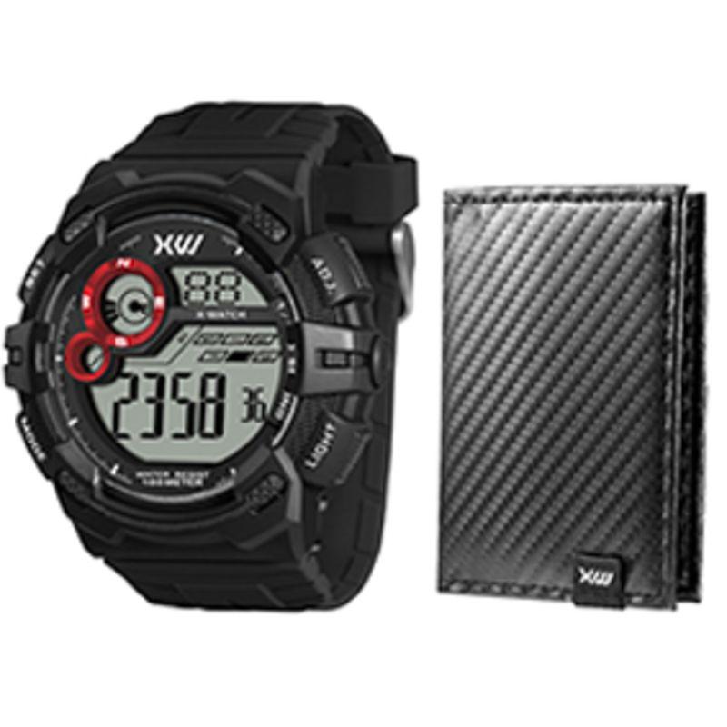 Relogio de Pulso X-Wacth Digital com Carteira