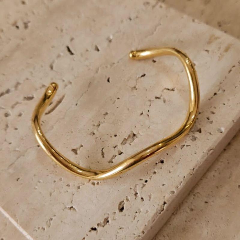 Bracelete Aro Ondulado