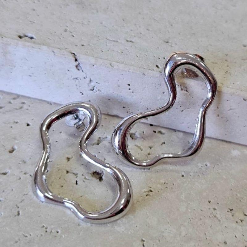 Brinco Organico Oval Medio
