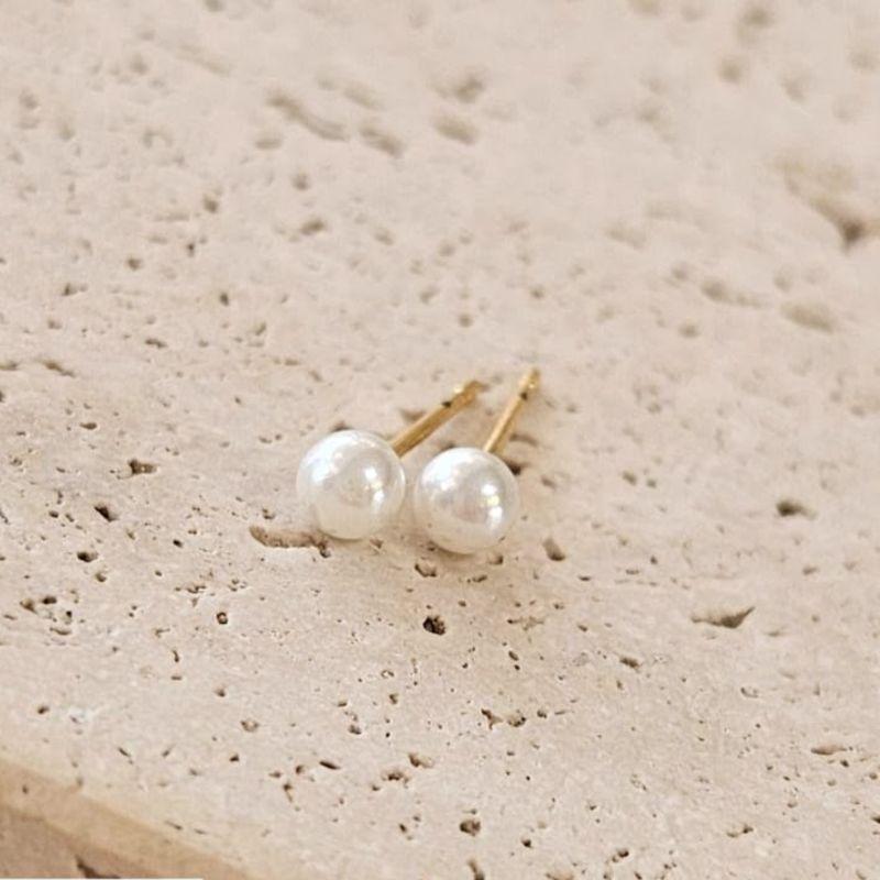 Brinco Pérola 3mm