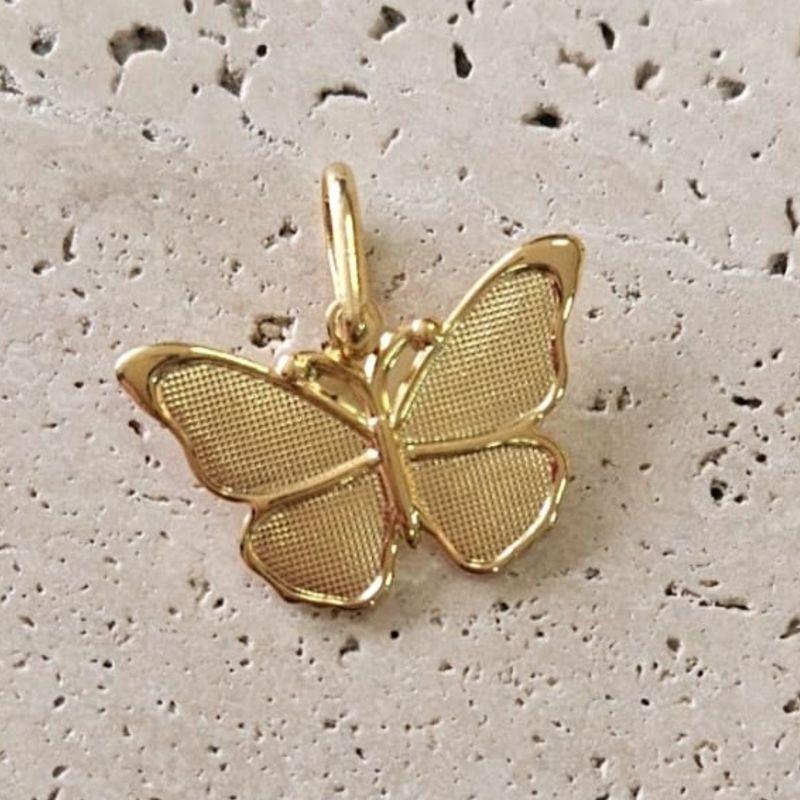 Pingente Borboleta  (2,8x1,5cm)