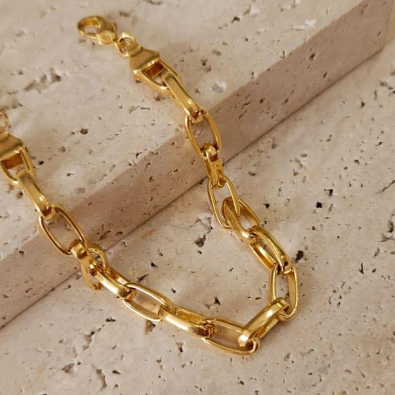 Pulseira Elos Ovais