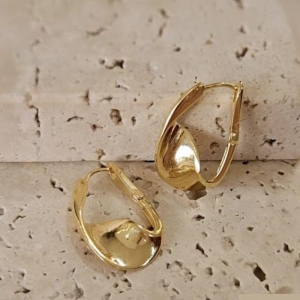 Brinco Argola Chapa Torta