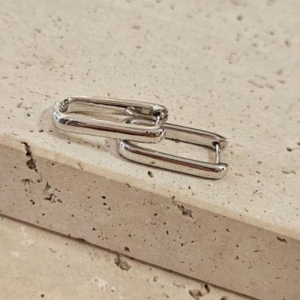 Brinco Argola Oval Lisa Grande