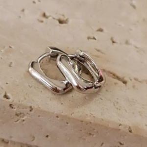 Brinco Argola Quadrada Pequena