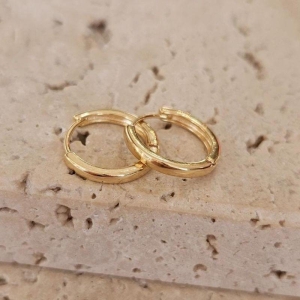 Brinco Argolinha Lisa Fina Gde