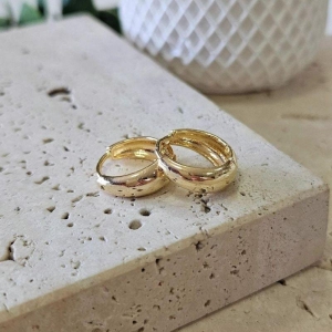 Brinco Argolinha Lisa Gde