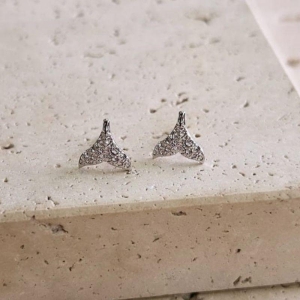 Brinco Calda de Sereia Fixo