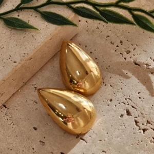 Brinco Gota Gordinha Grande