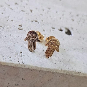 Brinco Mão de Fatima Fixa