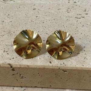 Brinco Redondo Martelado Mini