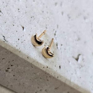 Brinco Solitario Lua Mini