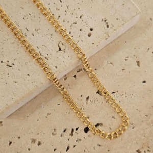 Choker Corrente Elo Duplo