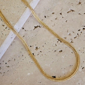 Choker Grumet Dupla 3,0mm