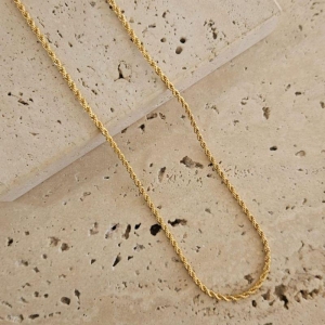 Corrente Cordão Baiano 2mm 60cm