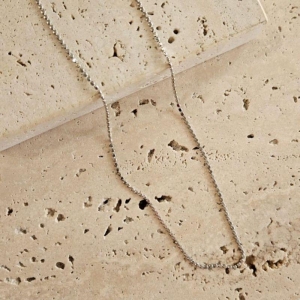 Gargantilha Bolinhas Amassadas 50cm