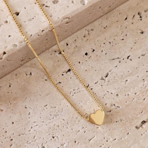 Gargantilha Coração Cheio 40cm