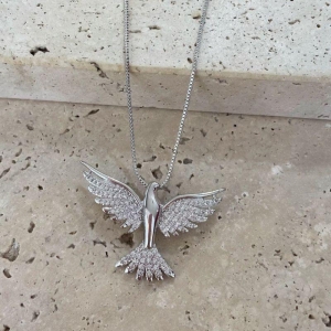 Gargantilha Espirito Santo Cravejado Gde 45cm