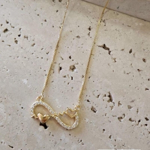 Gargantilha Infinito Coração