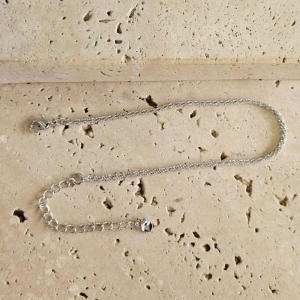 Pulseira Corrente Torcida 18cm