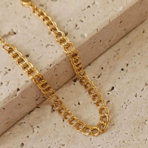 Pulseira Grumet Elos Duplo Liso e Craquelado Peq