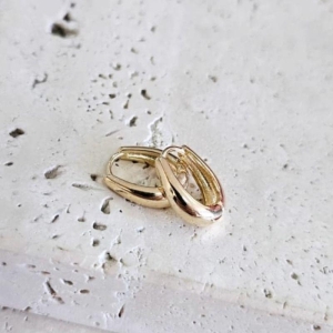 Argola Oval Clic Media