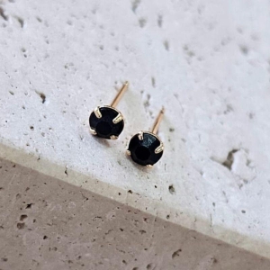 Brinco Chatão Pedra Preta