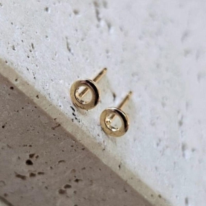 Brinco Circulo Vazado Mini