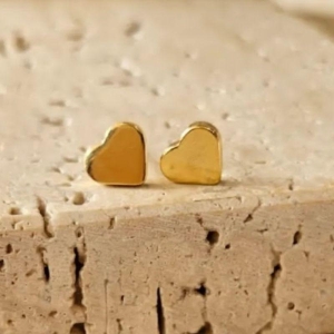 Brinco Coração Cheio M