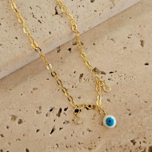 Choker Olho Grego com Zirconias