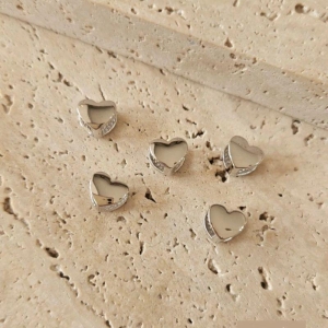 Pingente Coração Vazado (1,0x0,7cm)