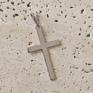Pingente Crucifixo Liso  (3x1,8cm)