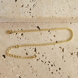 Pulseira Corrente Torcida 18cm